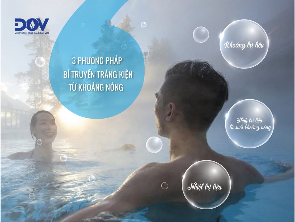 “Bí truyền tráng kiện” từ ngâm khoáng nóng